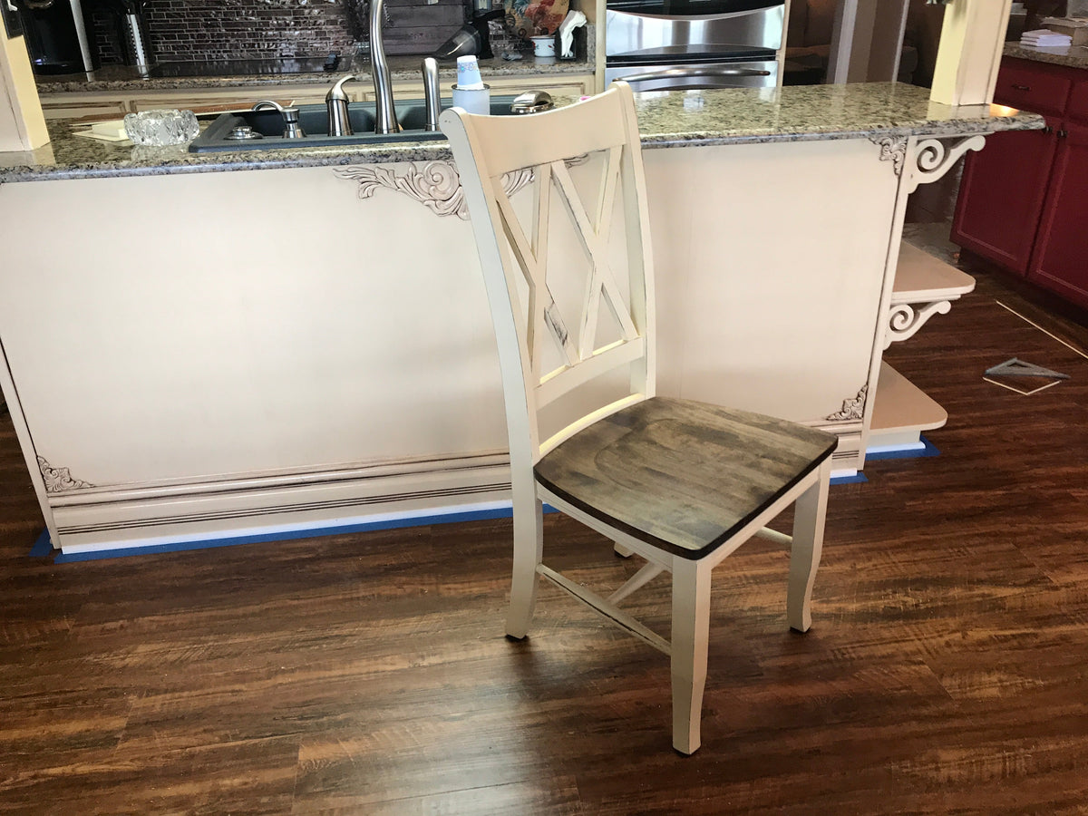 Double X Back Farm Chair – Rustic Tails Woodworks